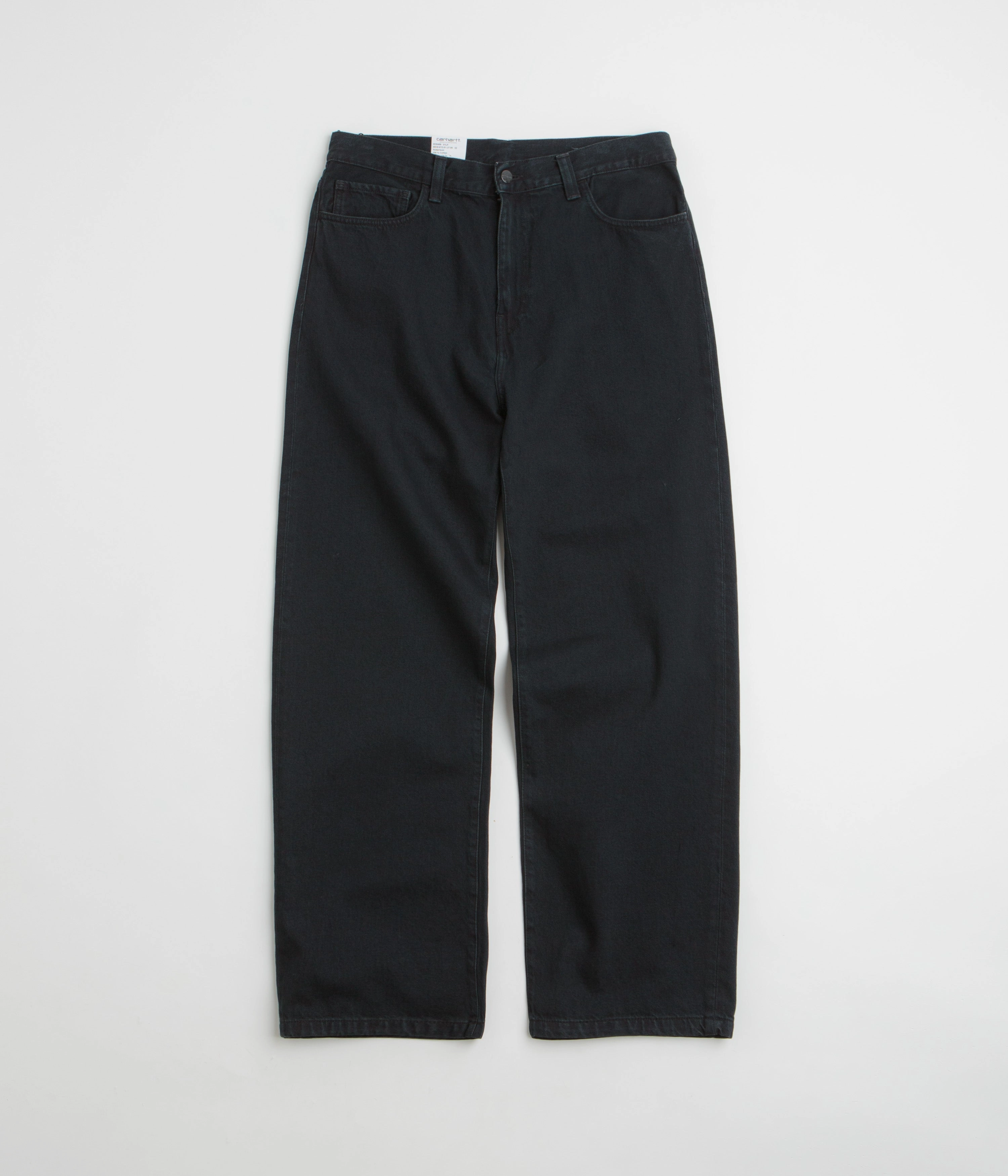 Carhartt Landon Pants - Blue Midnight Wash Low Profile Fasteners Simple Silhouette