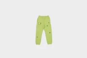 DurableWeave Felt - Butterfly Embroidered Sweatpant (Sage)