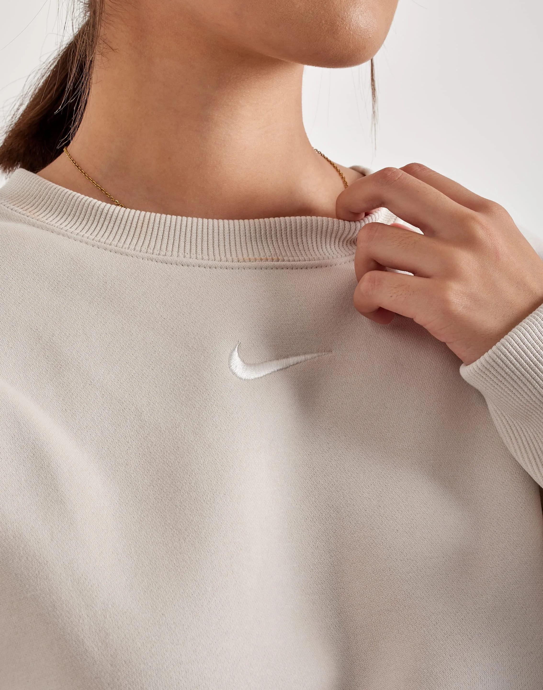 Nike Phoenix Fleece Over-Oversized Crewneck Sweatshirt Story Glow AntiPilling