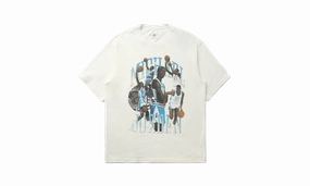 Flight Essentials Graphic Tee "Sail Powder Blue" Natural Fiber Blend Open Heart