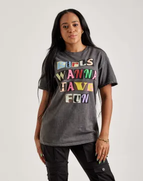 LayeredPanels Philcos Girls Just Wanna Have Fun Tee