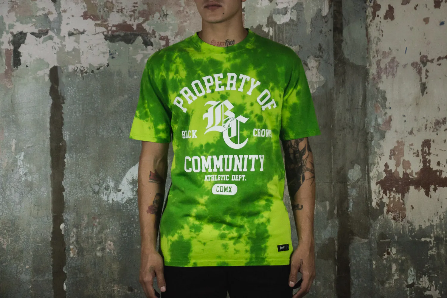 PreShrunk Fabric Lust Brand Tee Cdmx Bcc Tie-Dye