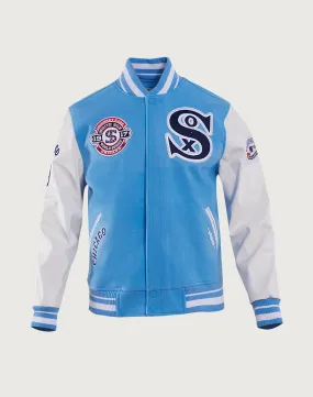 EcoFriendly Textiles Pro Standard MLB Chicago White Sox Retro Classic Rib Wool Varsity Jacket