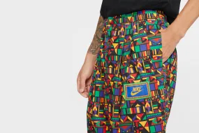 Inner Glow FlexibleCollar Nike Sportswear Reissue Woven Pants (Black)