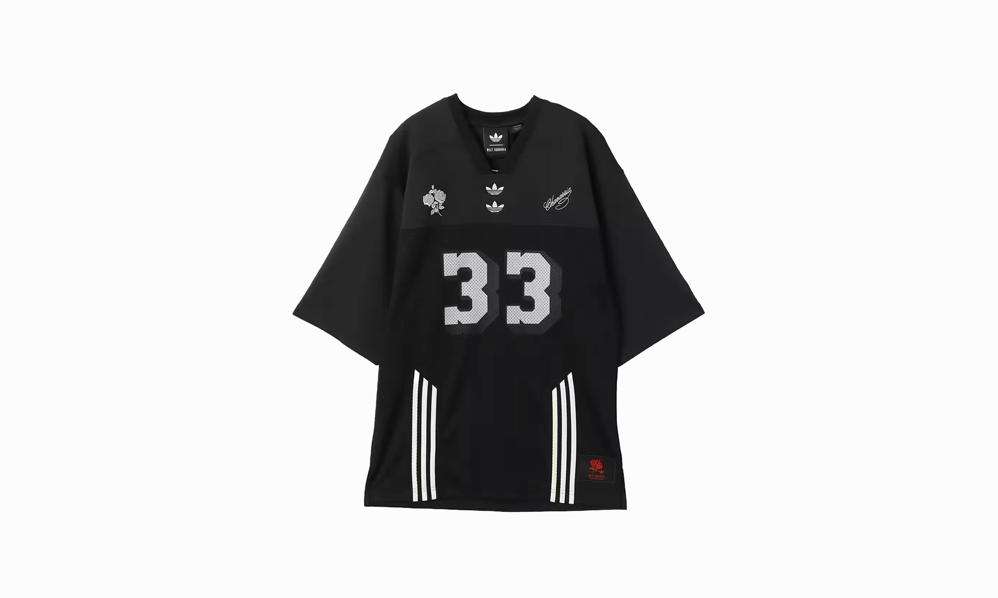 Adidas X Willy Chavarria Football Jersey "Black" Crown Fit EcoFriendly Dye