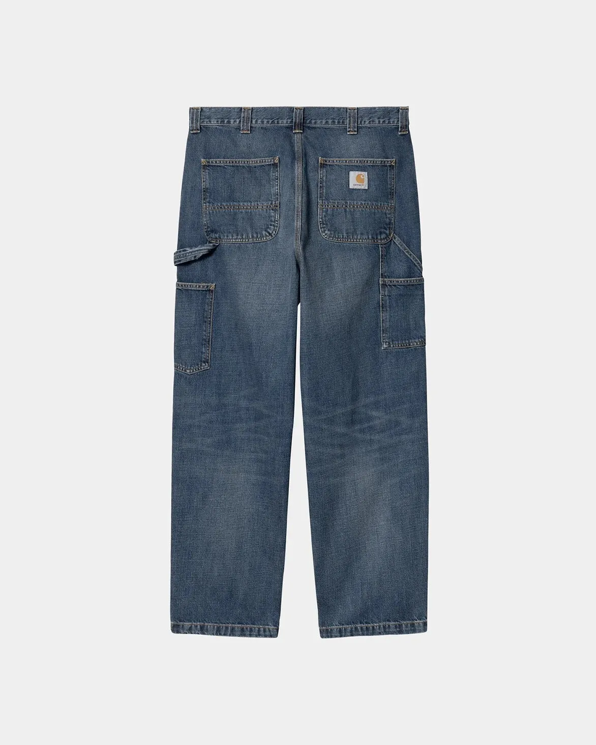 Parisian Chic Plane Mood OG SINGLE KNEE PANT - BLUE (DARK USED WASH)