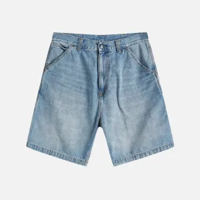 American Ease OG SINGLE KNEE SHORT - BLUE (BURST WASHED)