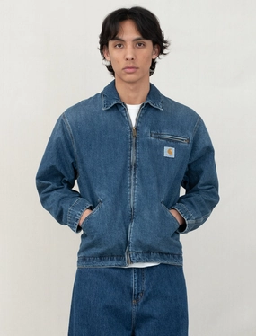 OG Detroit Jacket Blue (Dark Used Wash) ReinforcedElasticHem