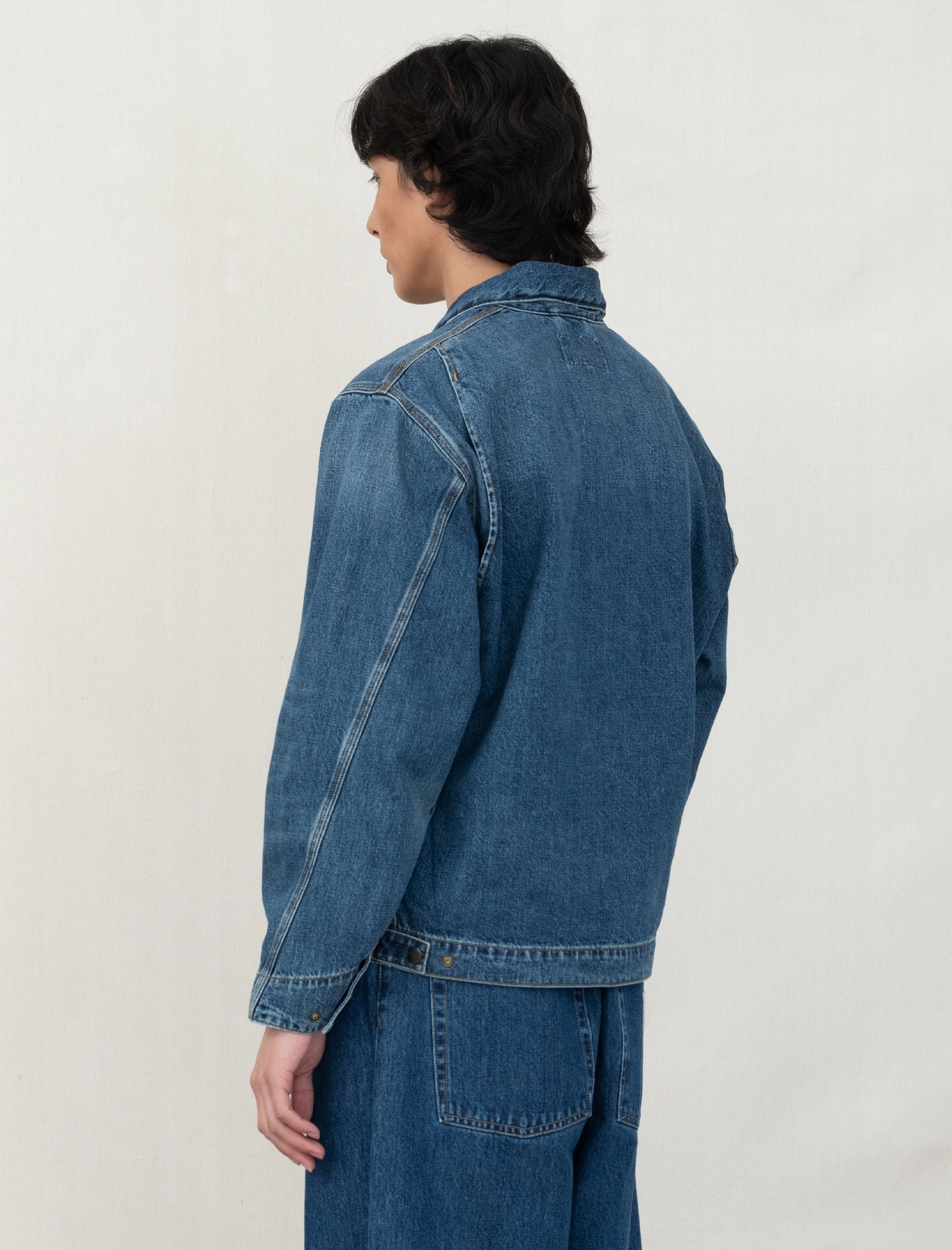 OG Detroit Jacket Blue (Dark Used Wash) Interchangeable Liners