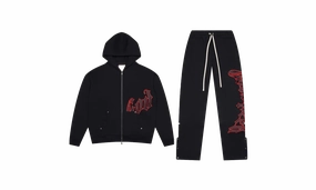 OG Logo Sweatsuit V2 "Black" Village Charm Spirit Core