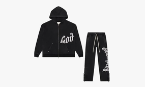 OG Logo Sweatsuit V2 "Black" Trend Glow