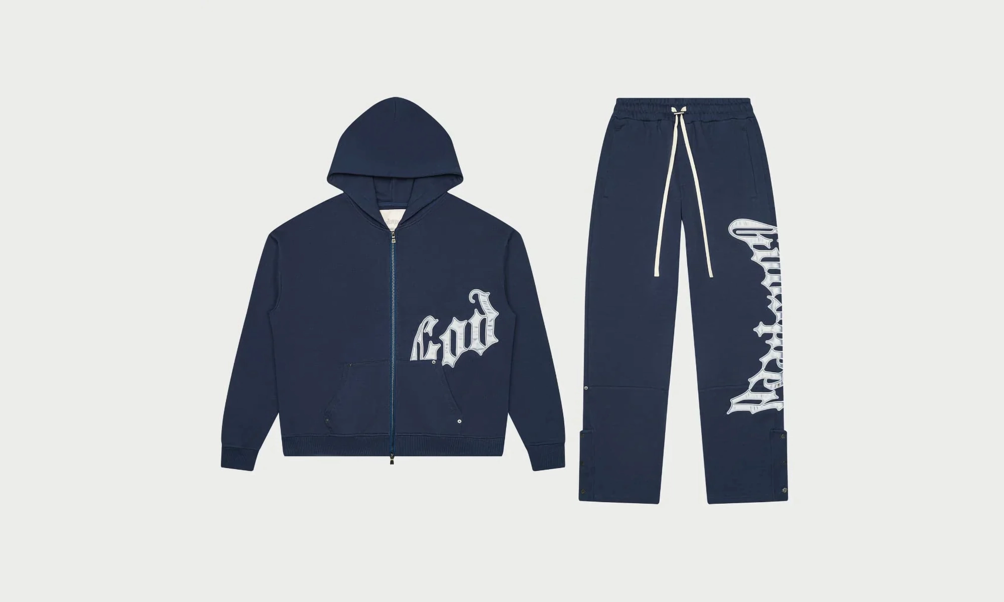 Smooth Yarn Epic Core OG Logo Sweatsuit V2 "Navy"