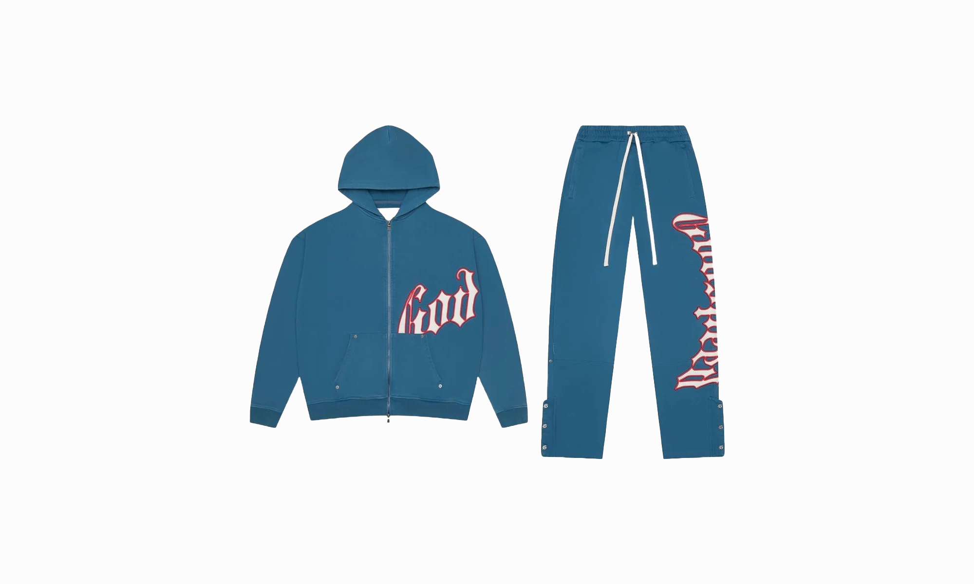 SeamlessPockets Universal Clasp Mechanism OG Logo Sweatsuit V2 "Red"