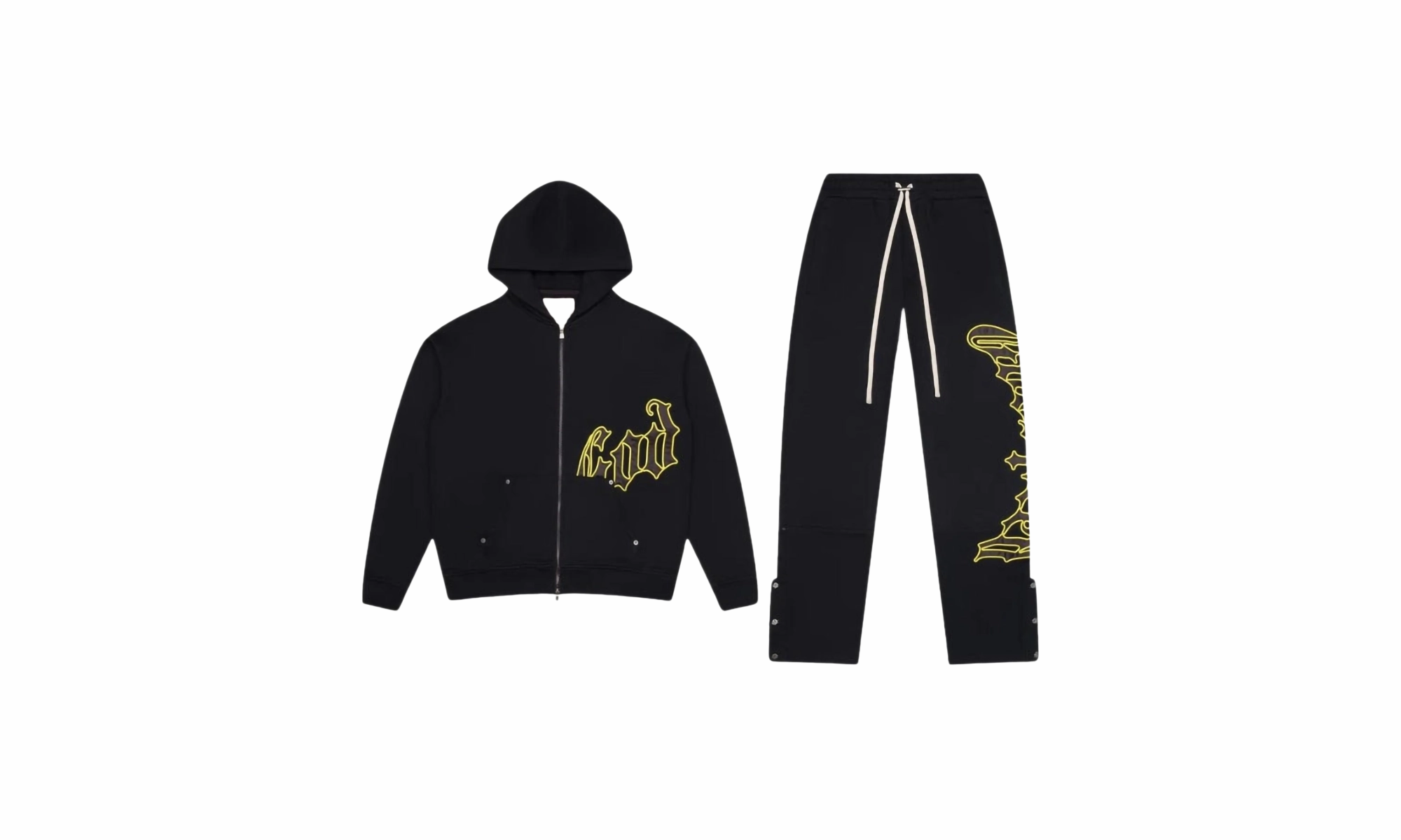 OG Logo Sweatsuit V2 "Yellow" Relax Mode Ventilation Panels