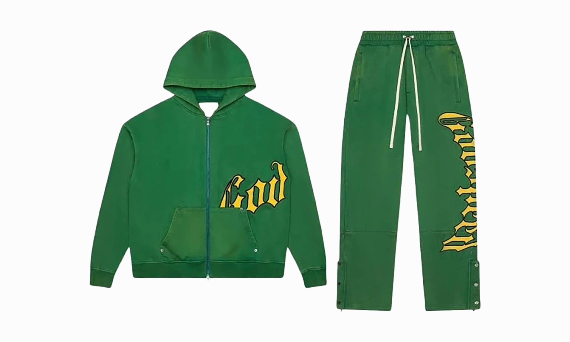 OG LOGO V2 GREEN, SWEATSUIT "Green" Work Mix Ultraviolet Protection