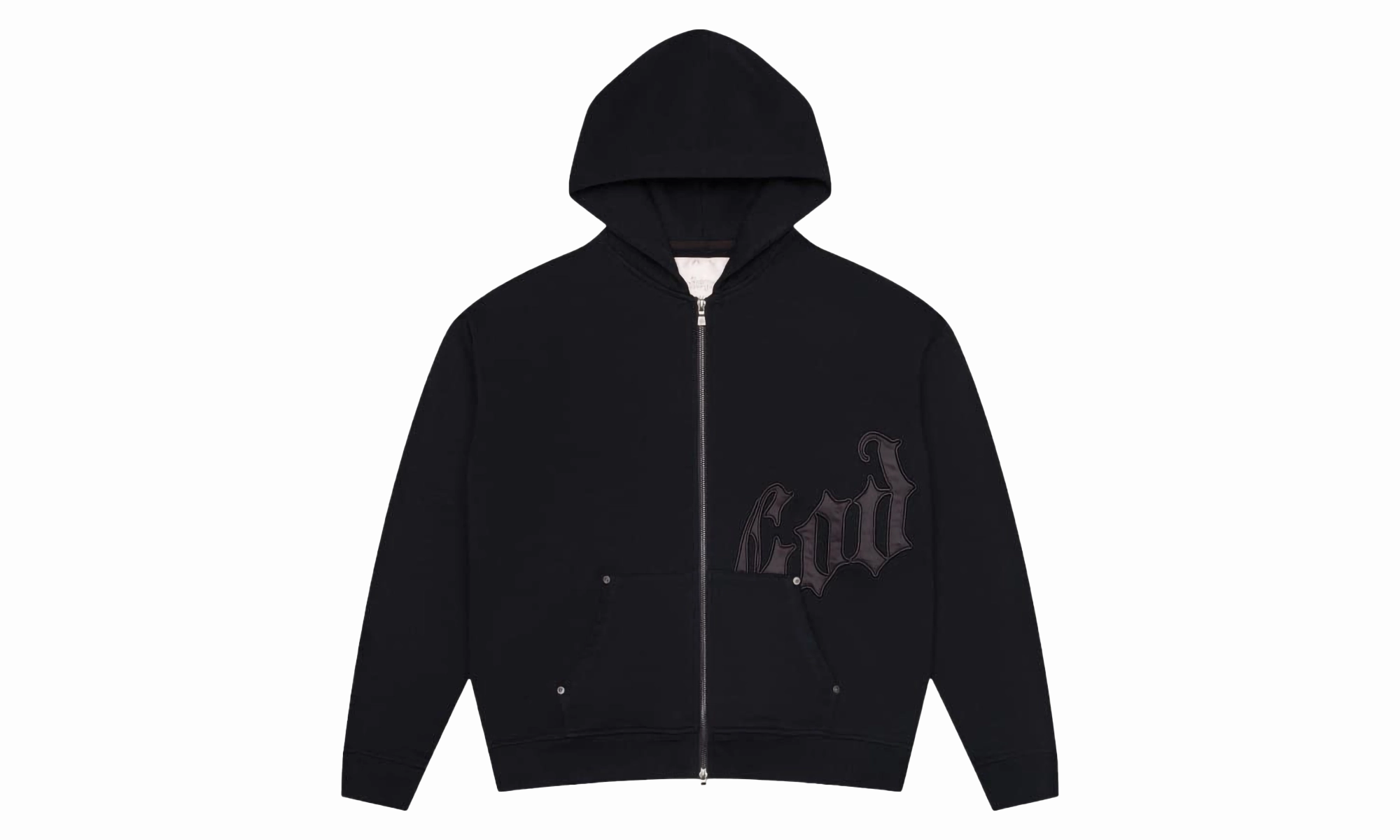 OG Logo V2 Hoodie "Black" Handmade Fit Vital Core