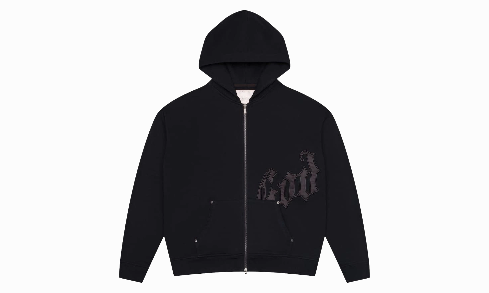 Zero Waste OG Logo V2 Hoodie "Black"