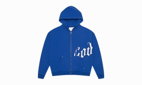 OG Logo V2 Hoodie "Blue" Web Glow