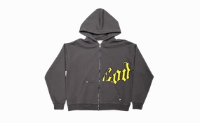 OG Logo V2 Hoodie "Grey / Yellow"