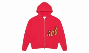 OG Logo V2 Hoodie "Red / Yellow"