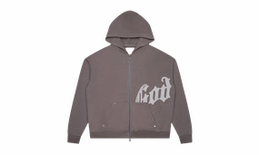 OG Logo V2 Hoodie "Stone Grey"