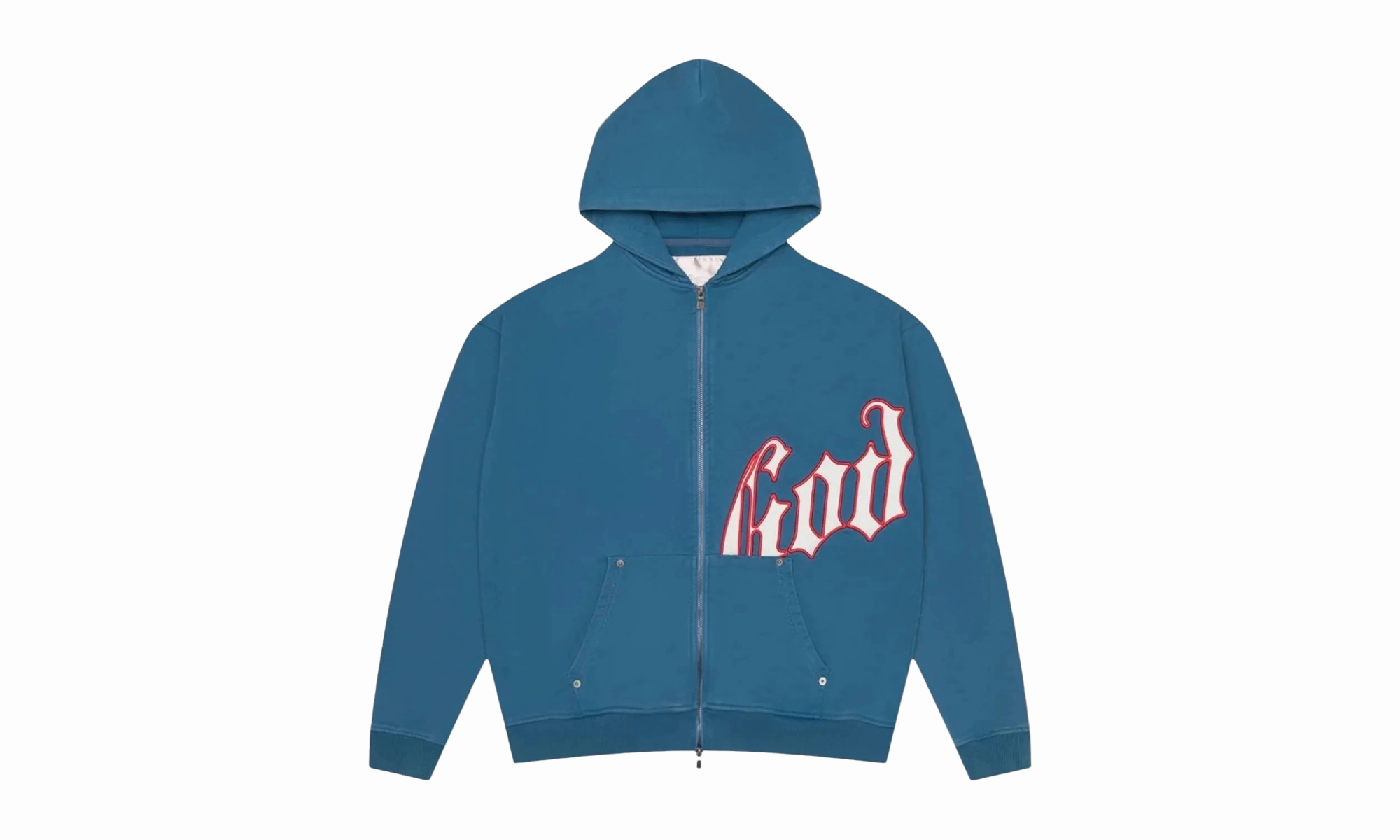 OG Logo V2 Hoodie "Water / Red"