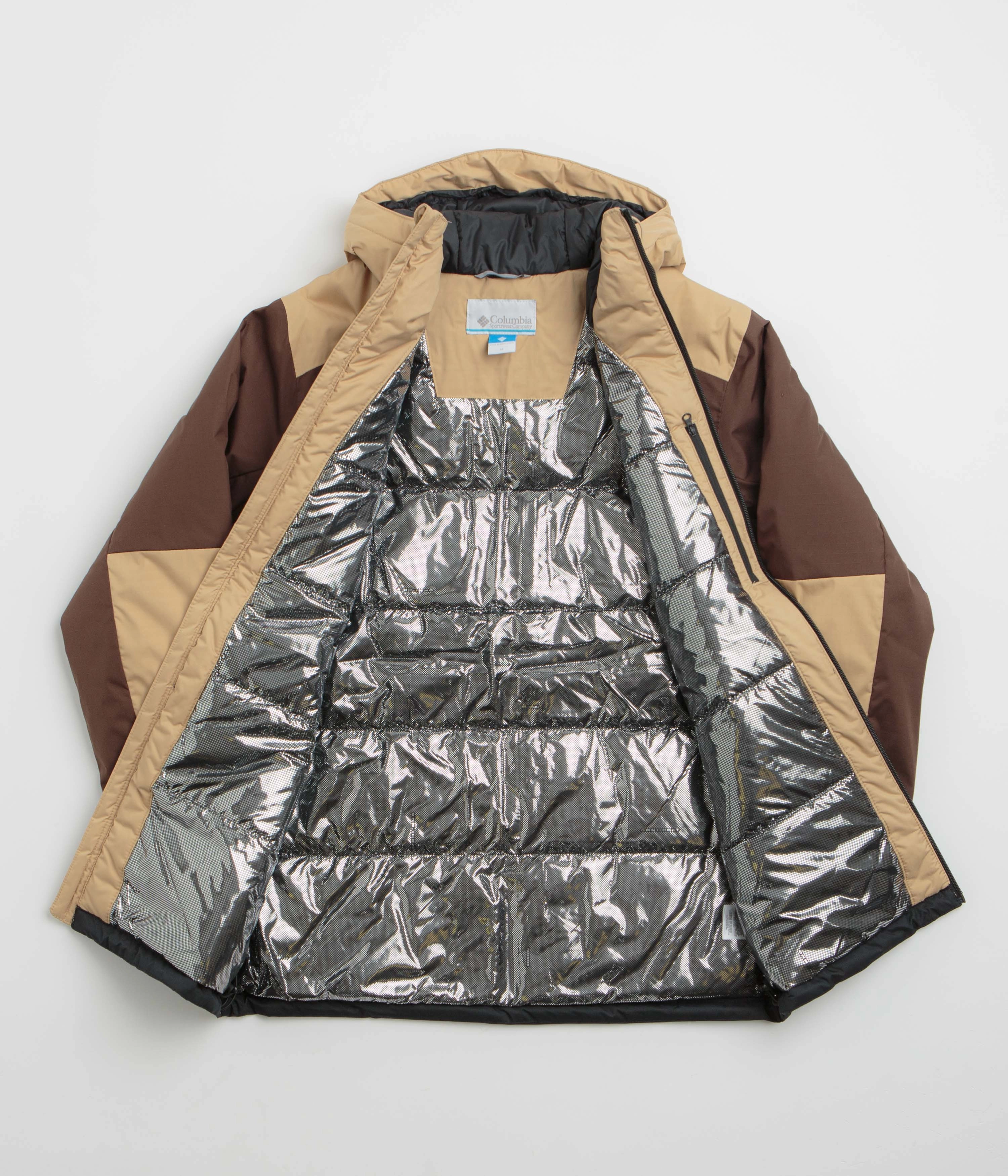 Columbia Point Park II Insulated Jacket - Black / Tobacco / Canoe Congratulate Bohemian