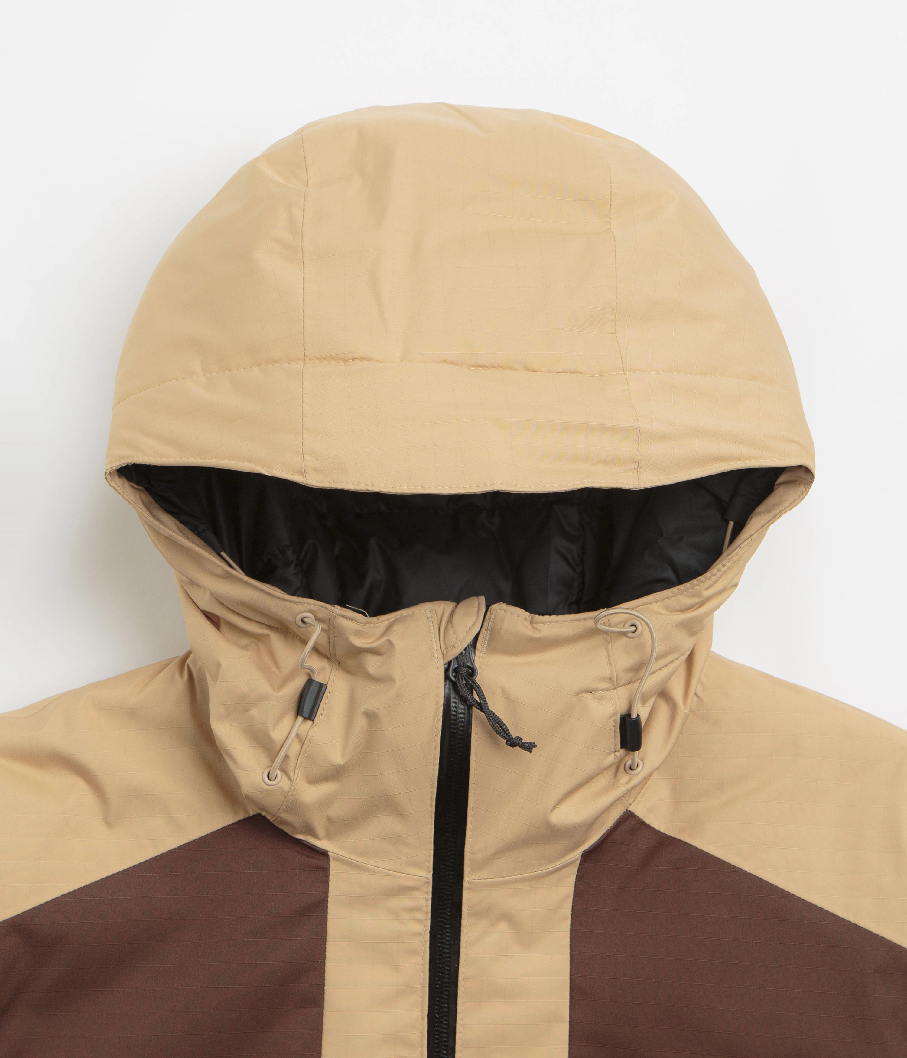 FleeceBacking Columbia Point Park II Insulated Jacket - Black / Tobacco / Canoe