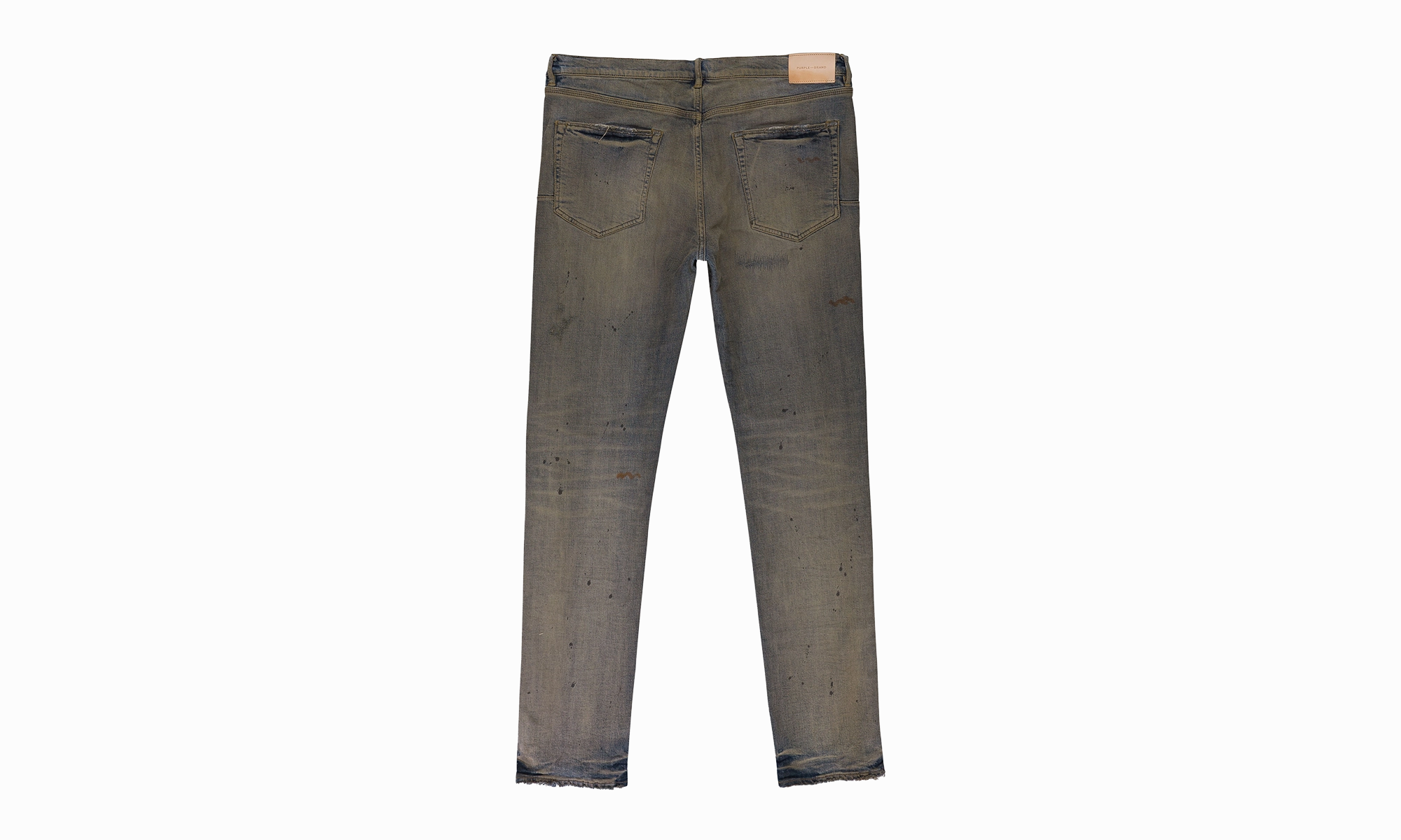 OIL REPAIR SKINNY JEANS "Indigo" Street Look