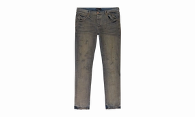 OIL REPAIR SKINNY JEANS "Indigo" Neutral Lightweight Lifestyle Ready