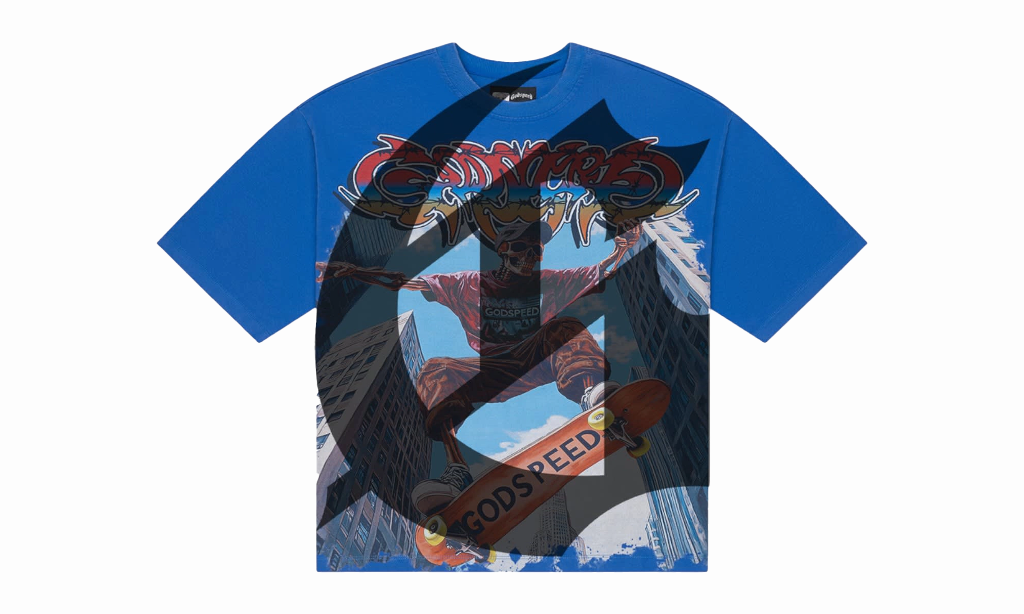 Ollie T-Shirt "Blue" Hygienic Finish MoistureWicking
