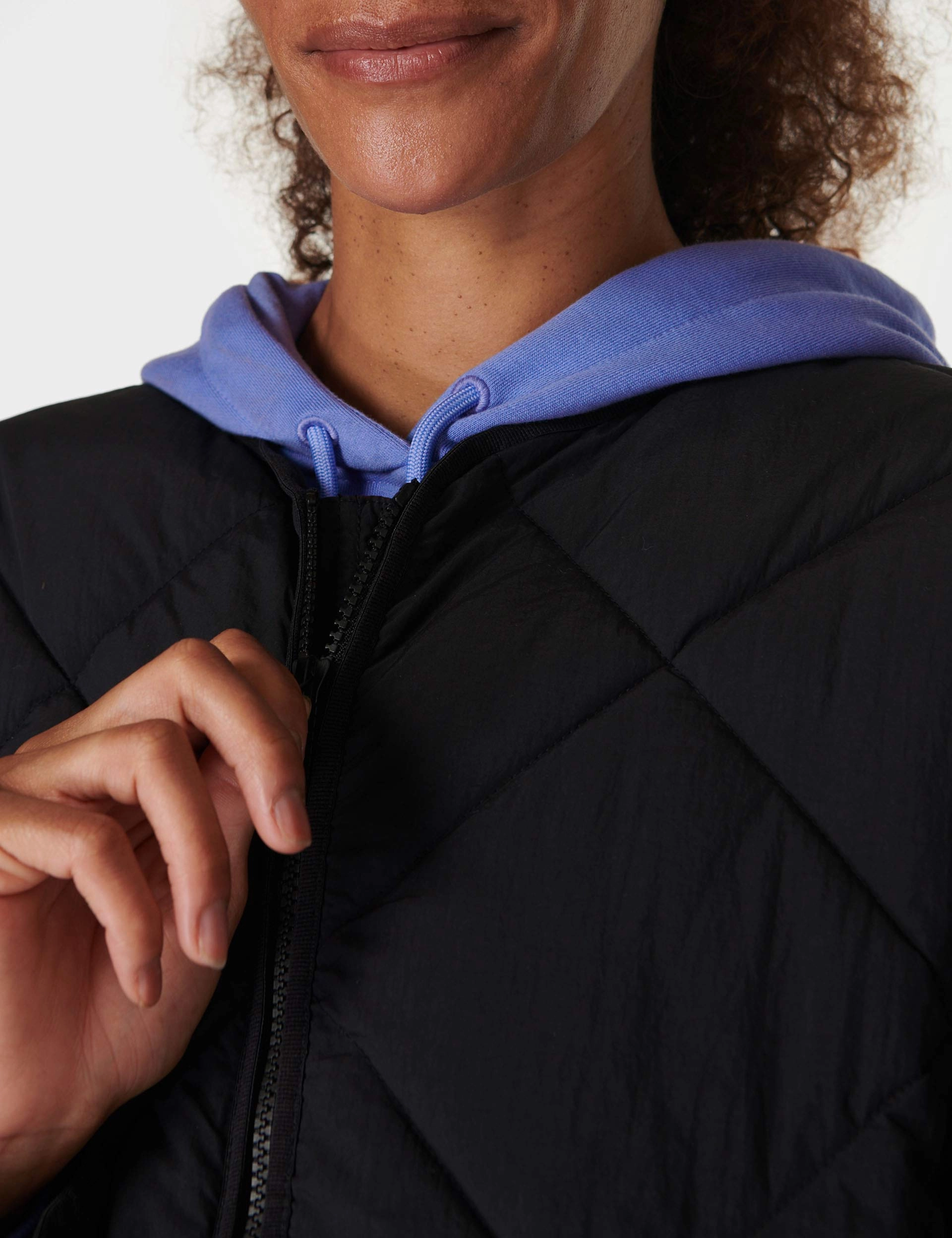 On The Move Quilted Jacket - Black Subtle Fashion Fit