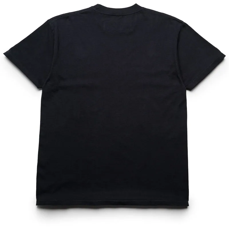 morning One Of These Days Long Horn Tee - Washed Black