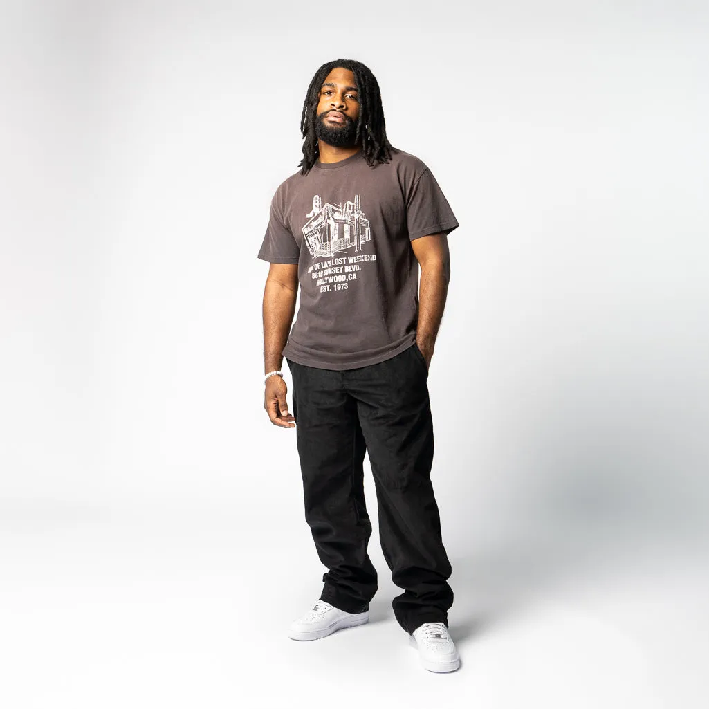Belt loops One Of These Days Lost Weekend Bar Tee - Black