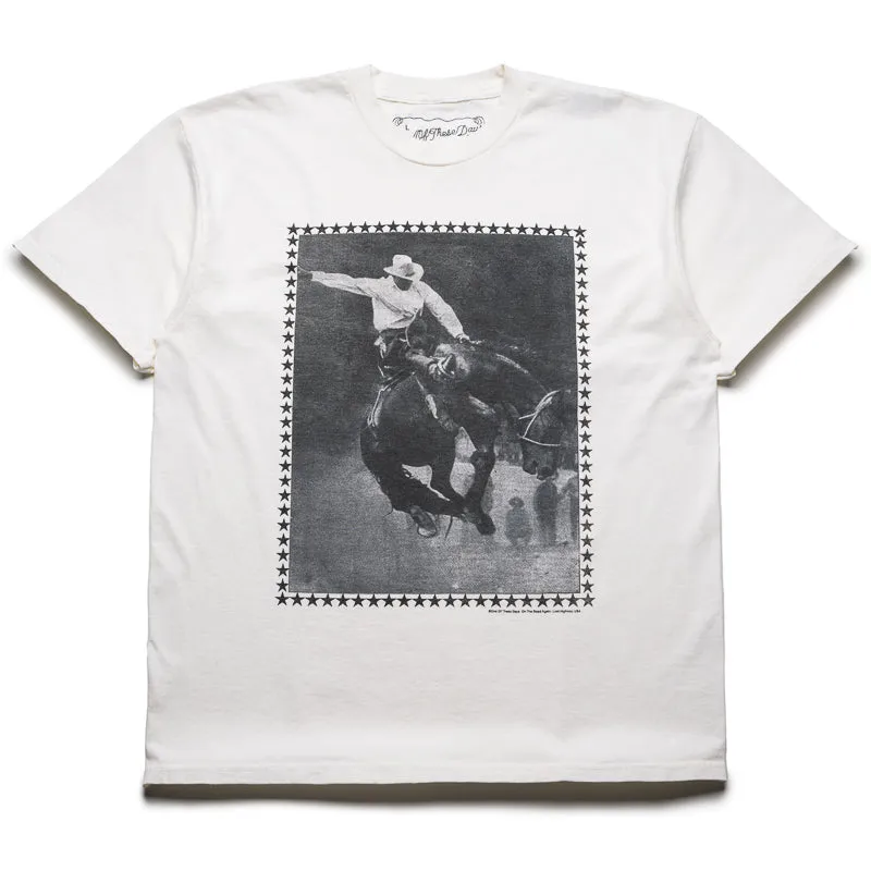 Bright Colors One Of These Days Roper Tee - Bone