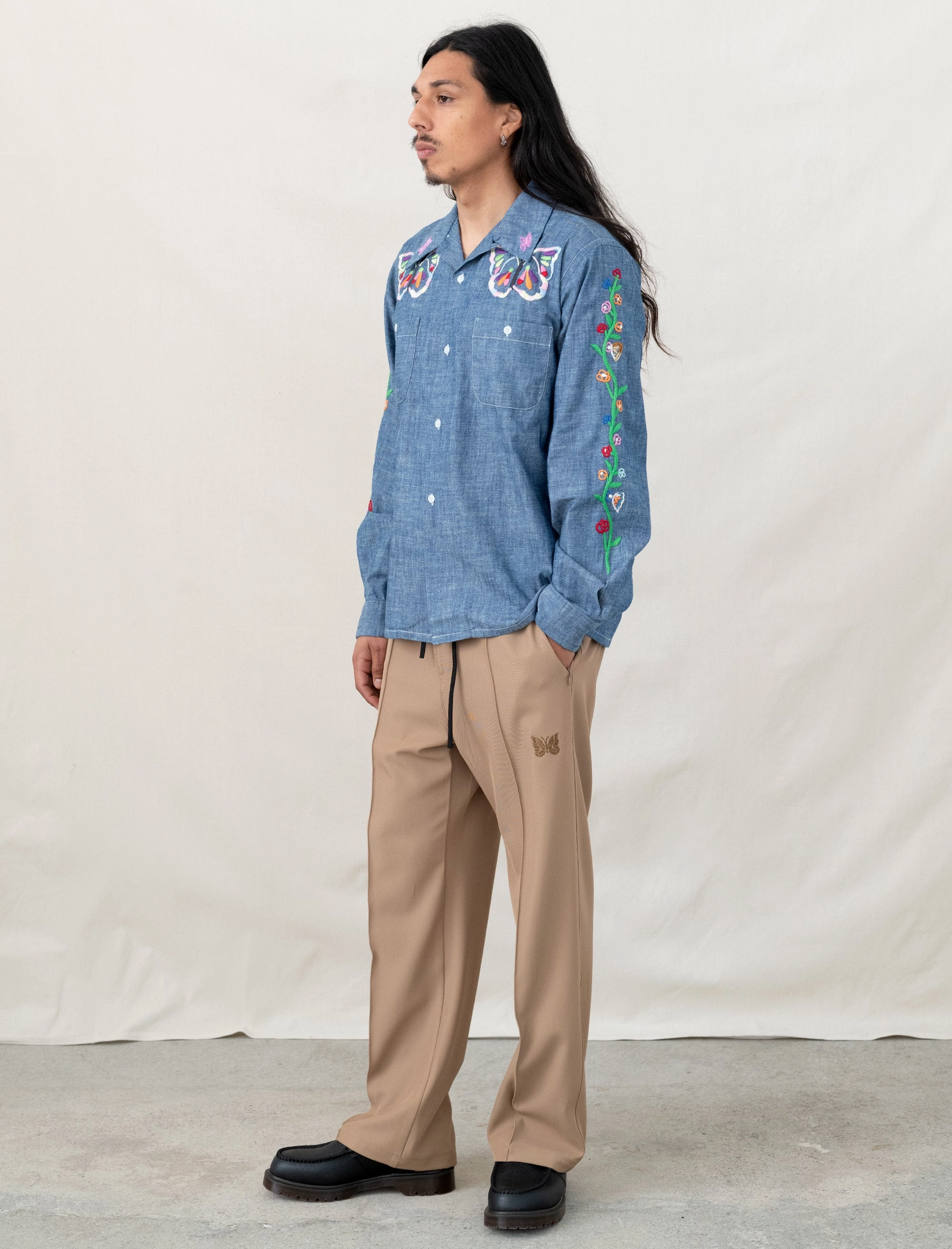Multipurpose Design One-Up Shirt (Blue)