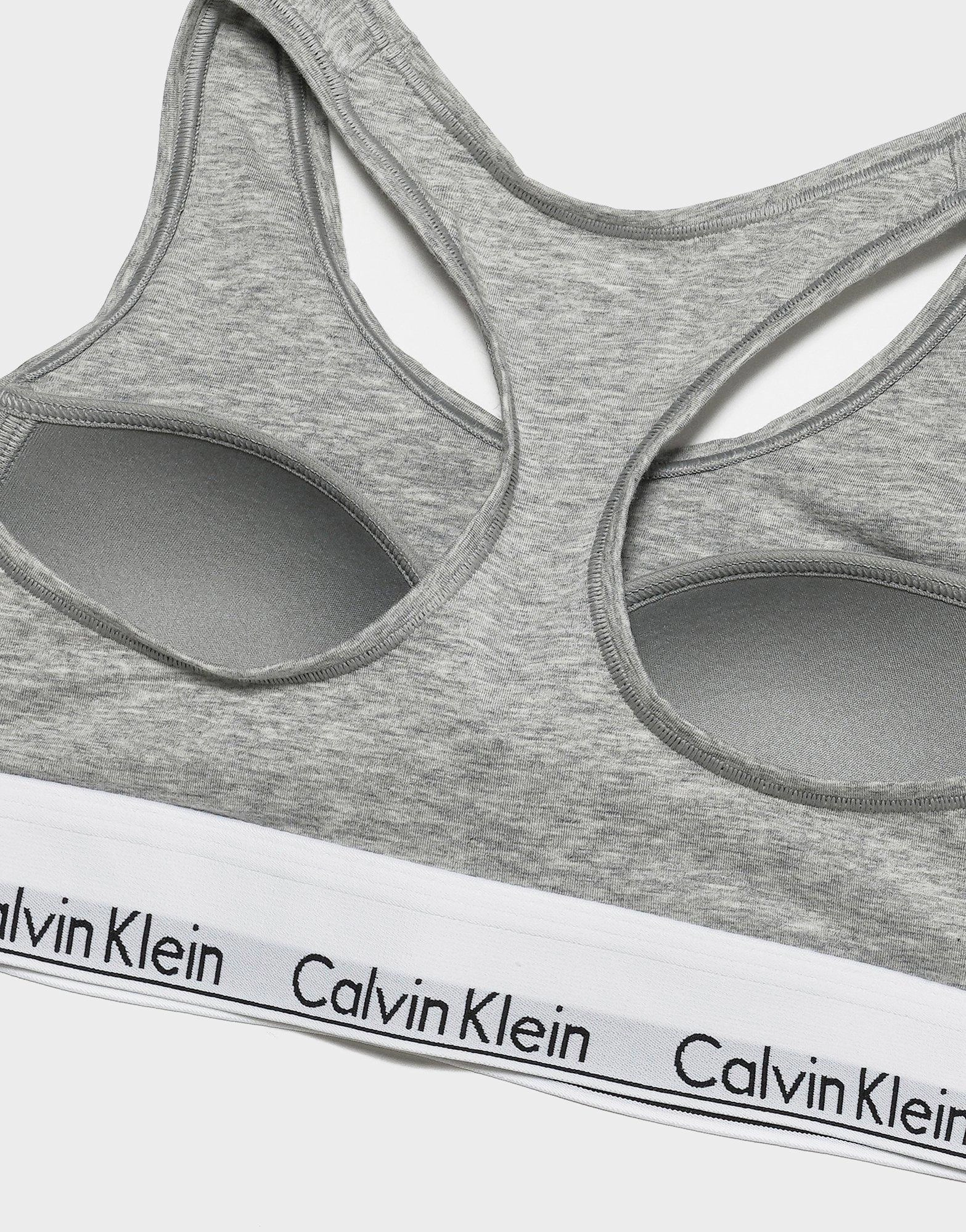 Zipped seams Secure Support Modern Cotton Lightly?Lined Bralette