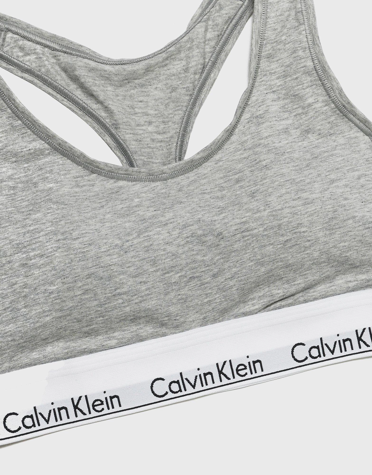 Sustainable workout gear Plain fitness clothing Modern Cotton Lightly?Lined Bralette