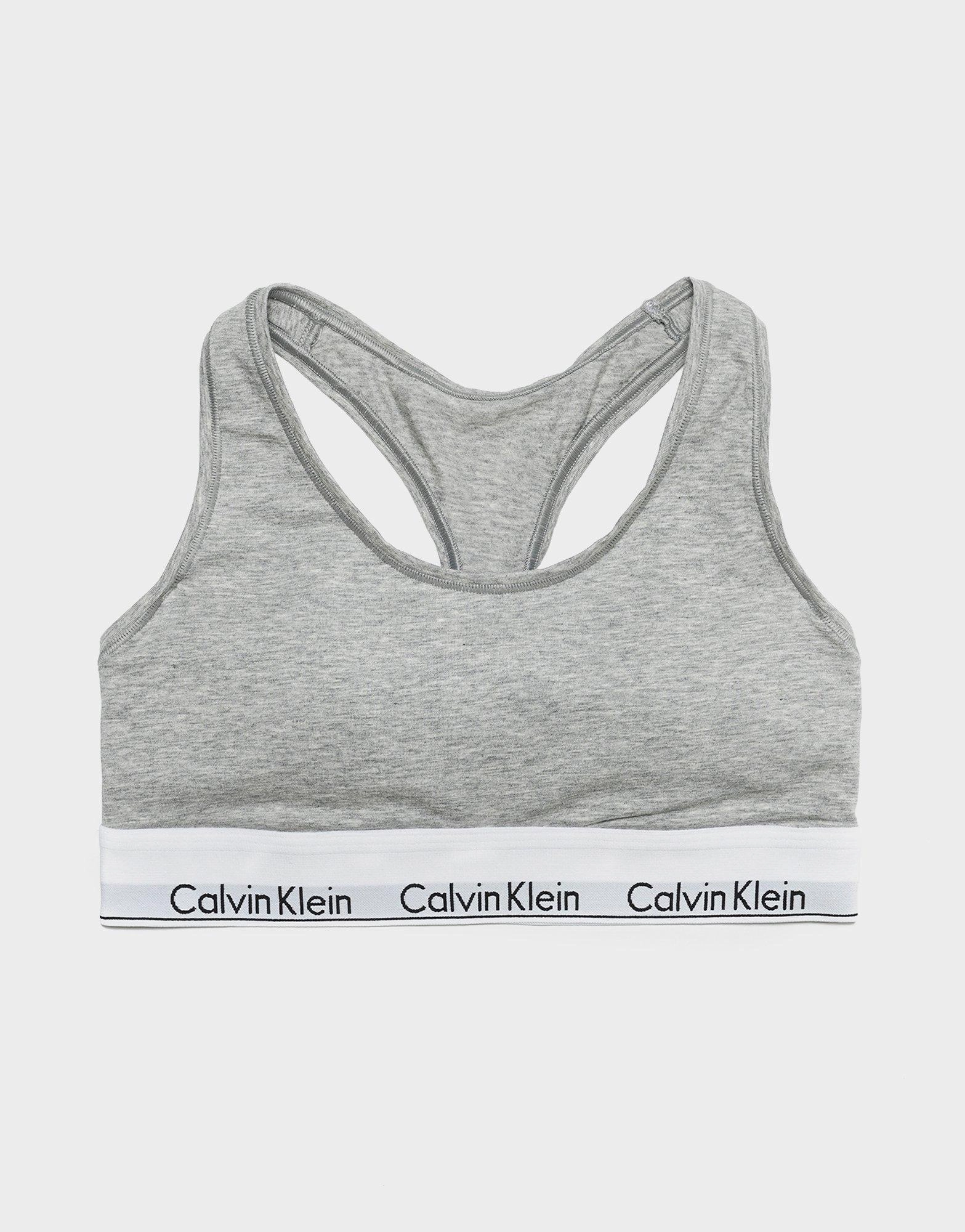 Buttoned Modern Modern Cotton Lightly?Lined Bralette