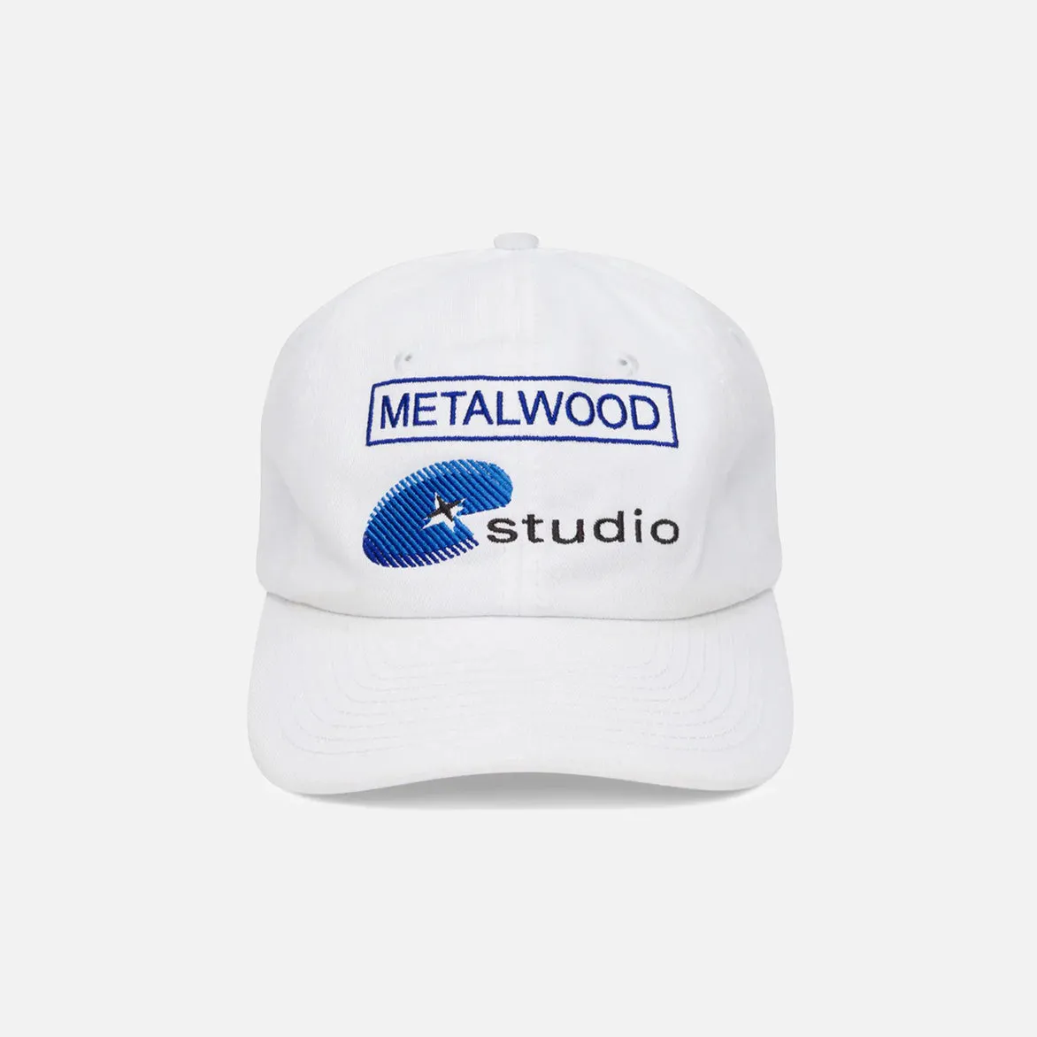 Classic Glow Organic Ease NETWORK 6-PANEL STRAPBACK HAT - WHITE