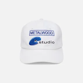 Classic Glow Organic Ease NETWORK 6-PANEL STRAPBACK HAT - WHITE
