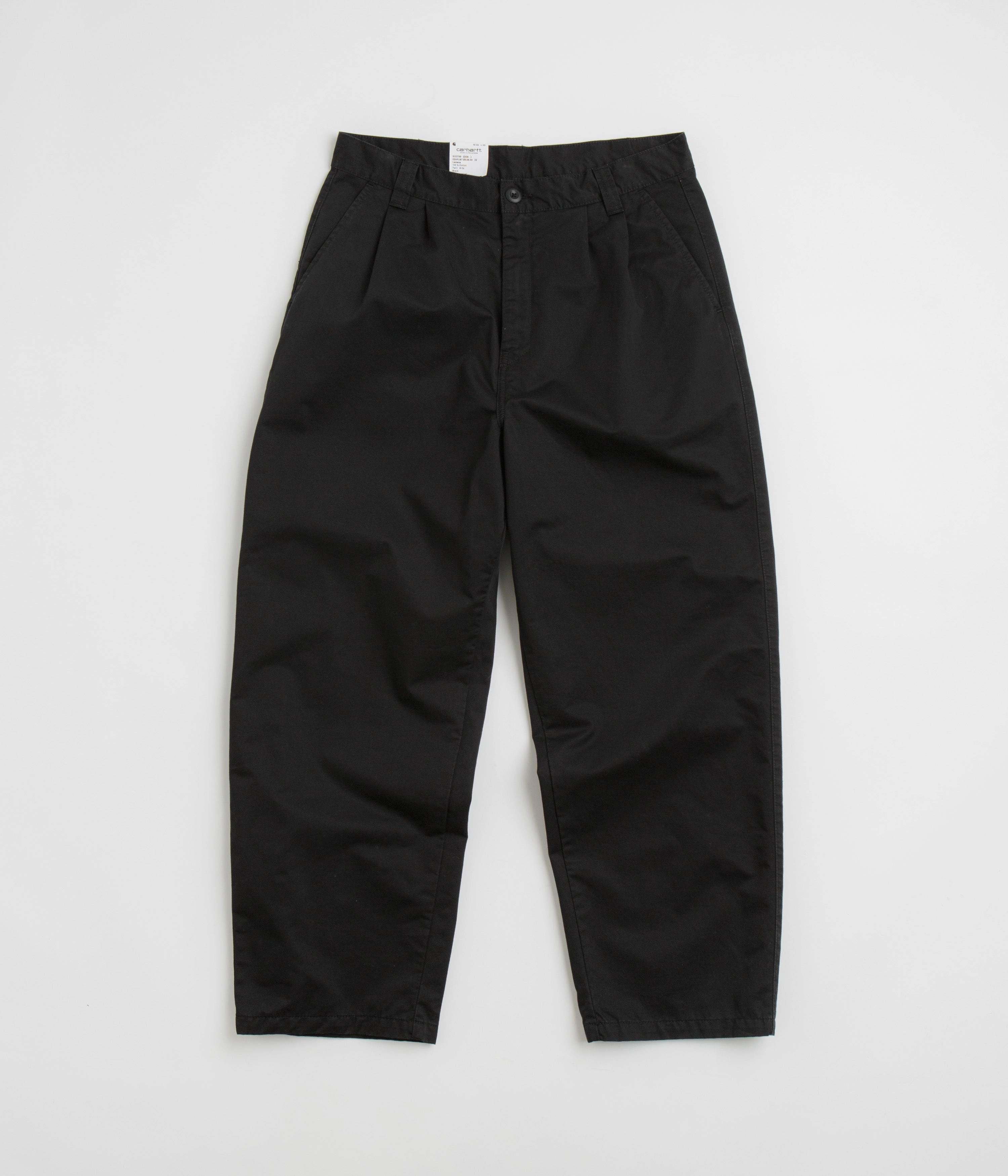 Carhartt Merrick Pants - Stone Washed Black LightweightDesign anti static