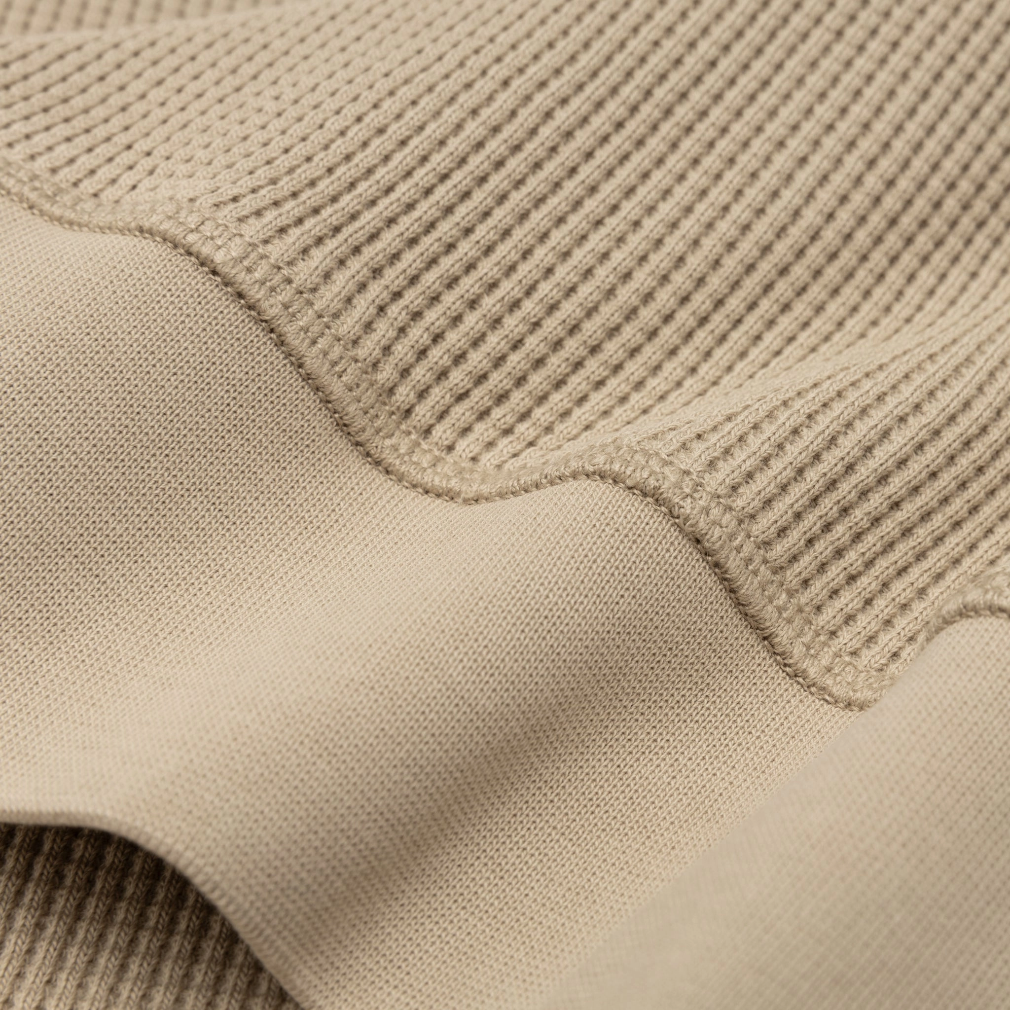 ORGANIC COTTON WAFFLE FLEECE