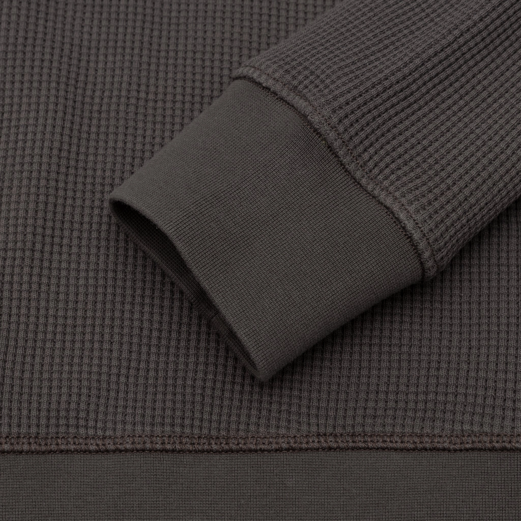 ORGANIC COTTON WAFFLE FLEECE