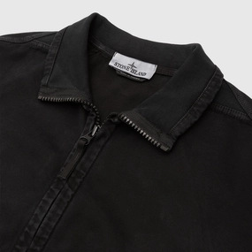 ORGANIC PANAMA COTTON 'OLD' EFFECT CARDIGAN