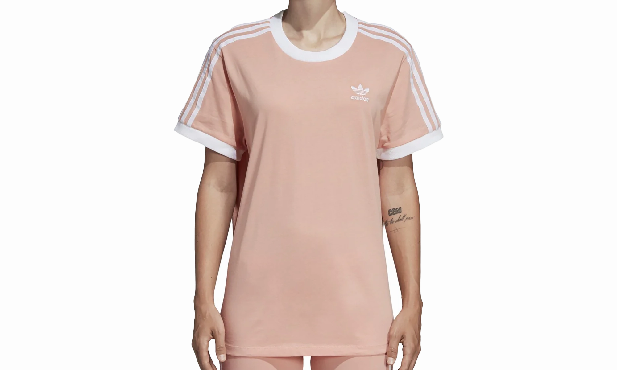LayeredConstruction Originals 3-Stripes Tee "Dust Pink"