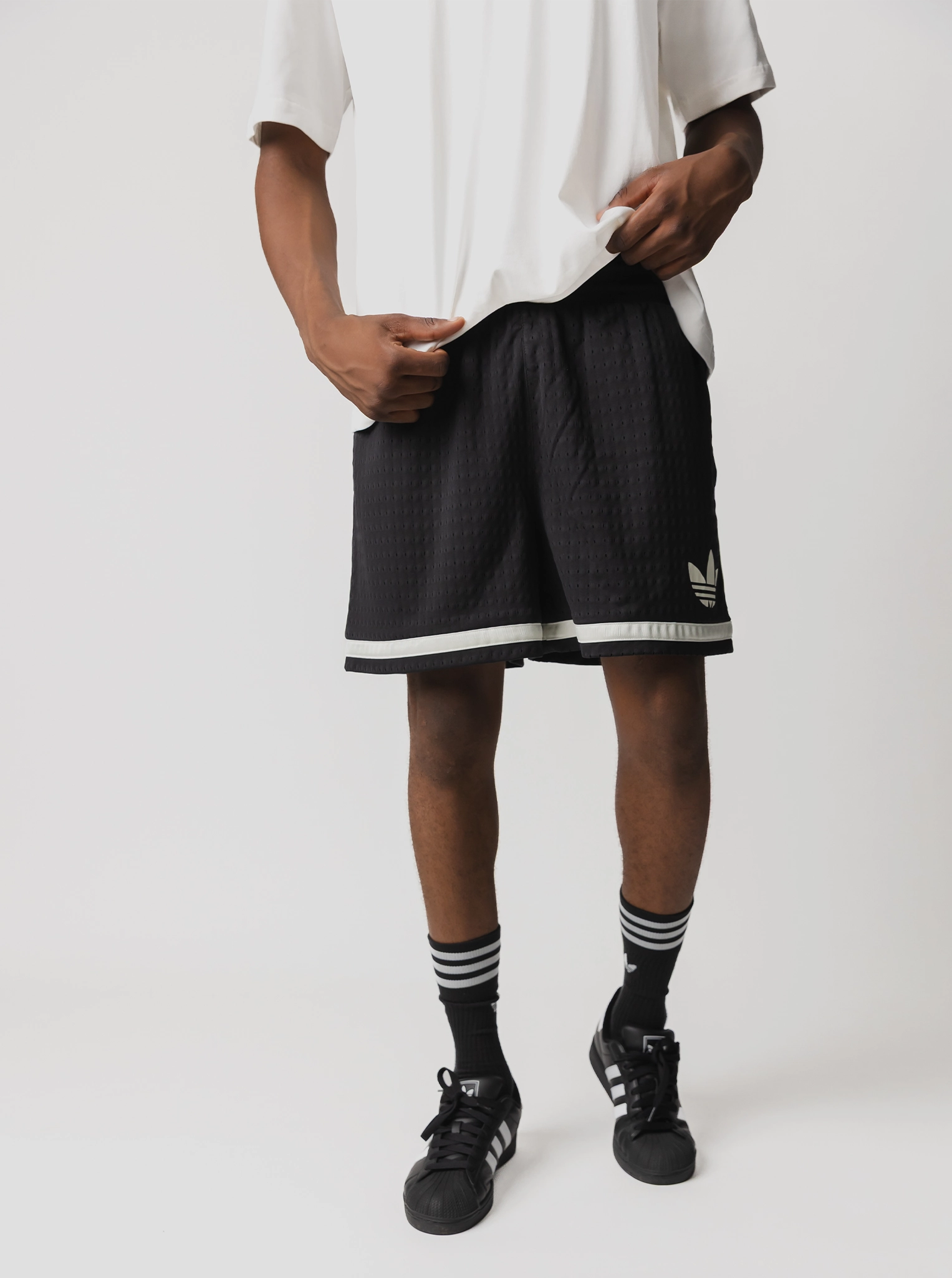 Originals Basketball Shorts Silicone Gripper Strips Quick Evaporation Fabric