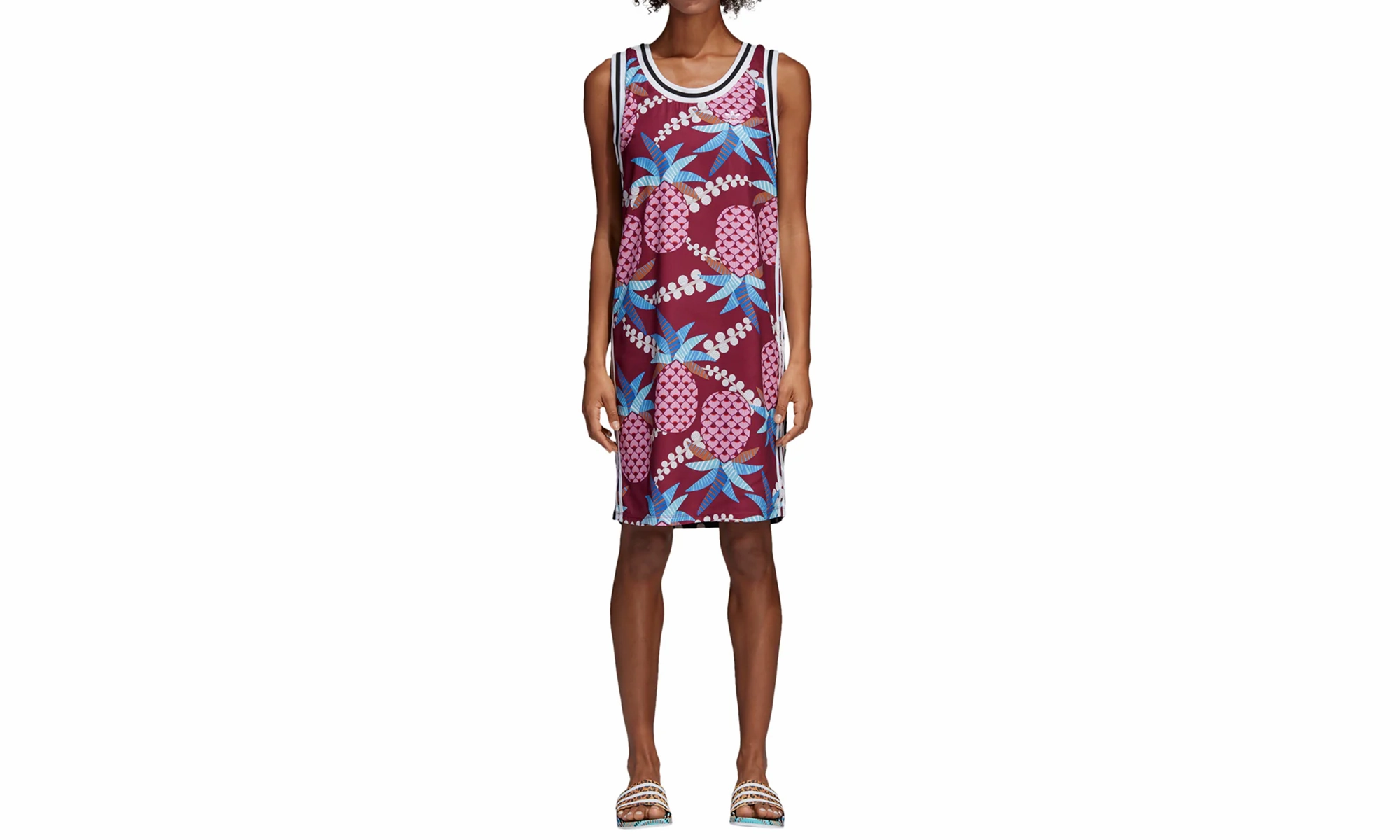 LowMaintenanceFabric Breathable knit Originals Farm Tank Dress "Multicolor"
