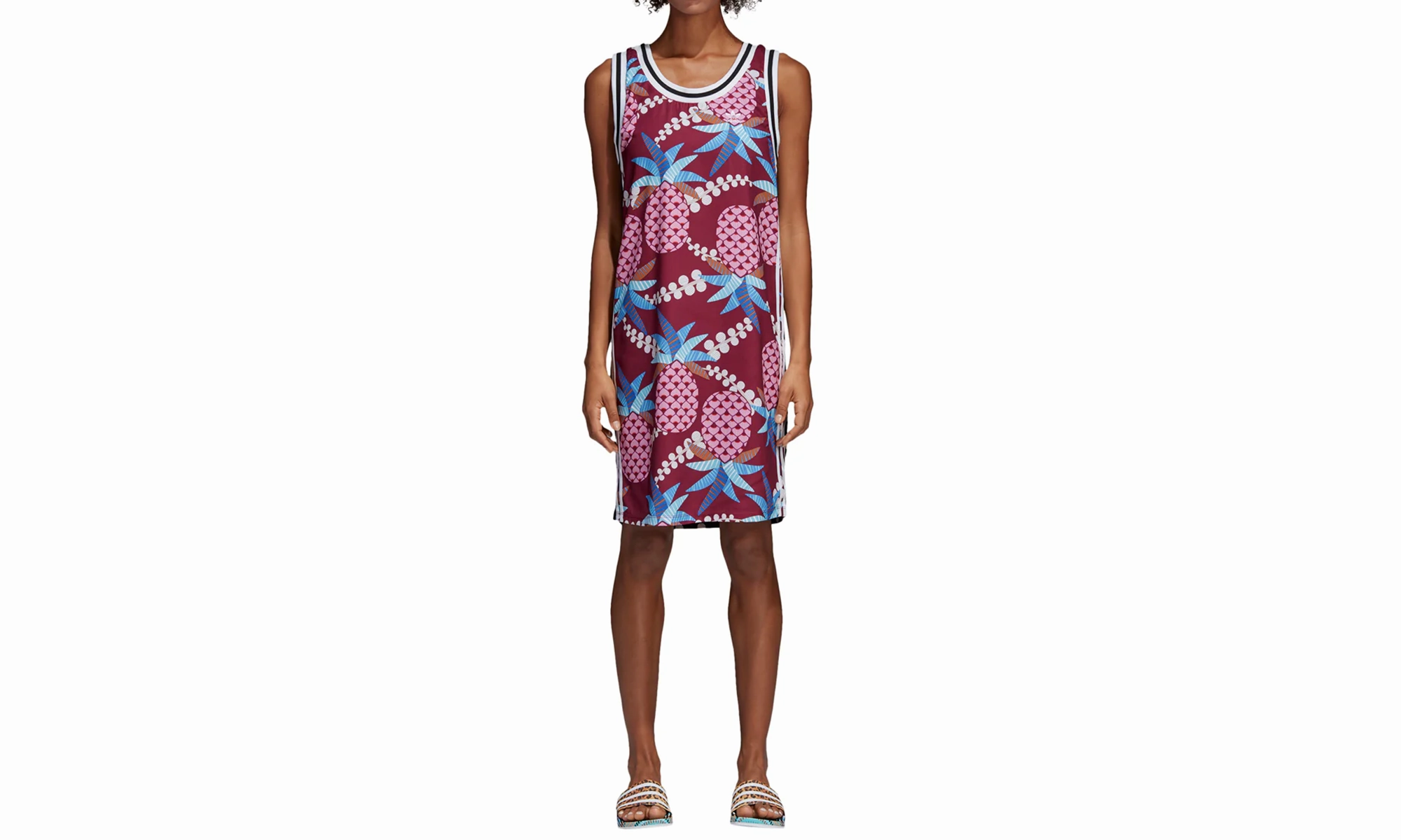 Power Vibe Originals Farm Tank Dress "Multicolor"