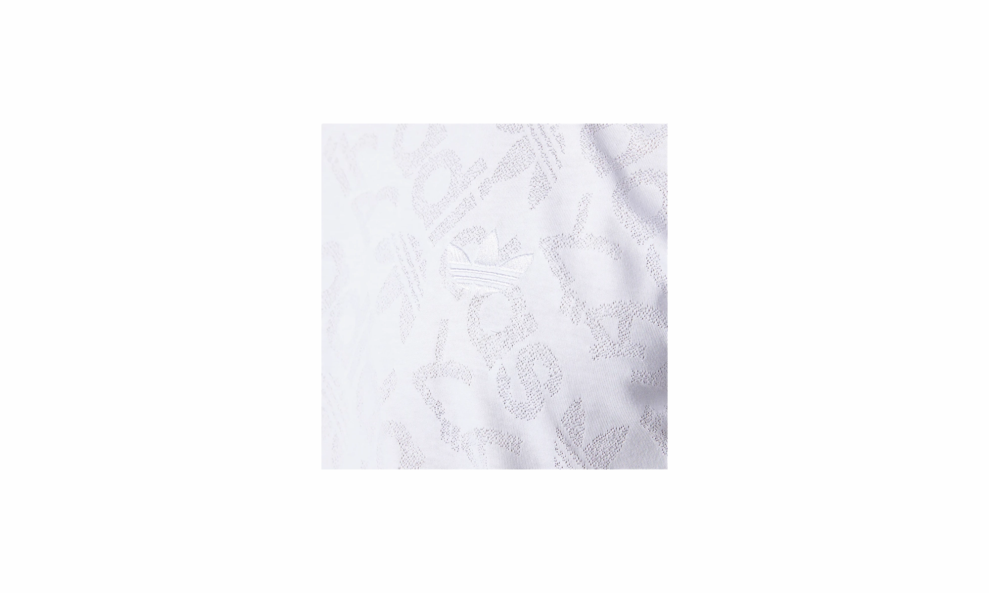 Originals Logo Jaquard Tee "White" HighDensity Weave outdoor mode